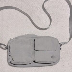 lululemon athletica Light Gray Belt Bag
